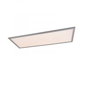 Grå plafond modern, Marlise, 33,5W, varm till kall vit justerbar LED, met fjärrkontroll