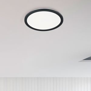 Vit taklampa badrum modern, Gistrup, 24W, 3000K LED, IP44