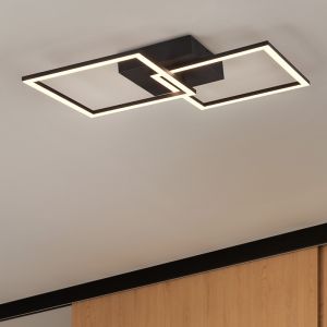 Svart plafond modern, Margaux, 20W, 3000K LED