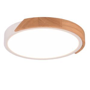 Vit plafond modern, Nevil, 20W, 3000K LED, 3 stegs dimmer