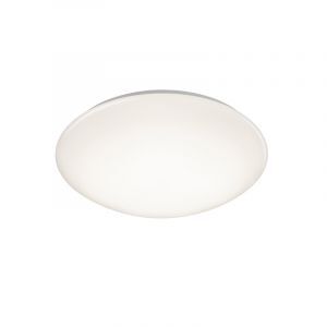 Vit taklampa badrum modern, Olabisi, 12W, 3000K LED, IP44