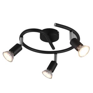 Svart spotlight tak modern, Belal