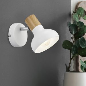 Vit väggspotlight modern, Toos