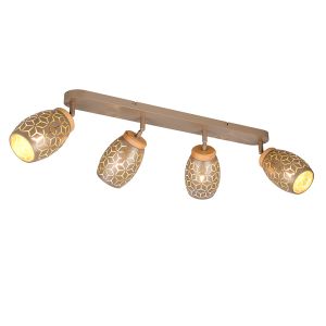Brun spotlight tak modern, Delana