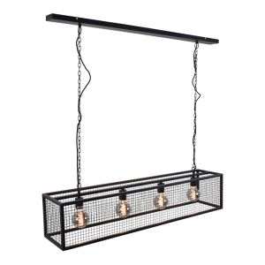 Industri pendellampa matbord svart, Redox
