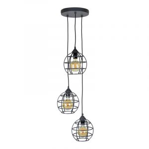 Industri fönsterlampa svart, Roland