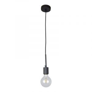Industri fönsterlampa utan skärm svart, Bolb