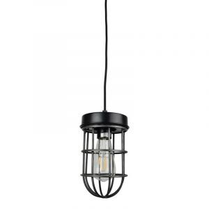 Industri fönsterlampa svart, Nova