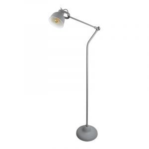 Industri golvlampa grå, Redon, med brytare