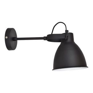 Industri vägglampa svart, Locker