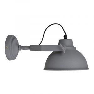 Industri vägglampa grå, Fellen