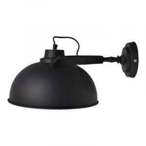 Industri vägglampa svart, Fellen
