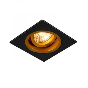 Modern infälld spotlight guld, Bredal
