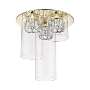 Design plafond guld, Maxwell, 5W, 3000K LED