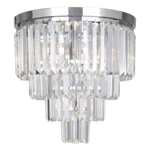 Design taklampa krom, Kajol