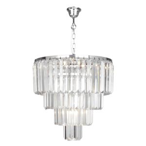 Design fönsterlampa krom, Kajol