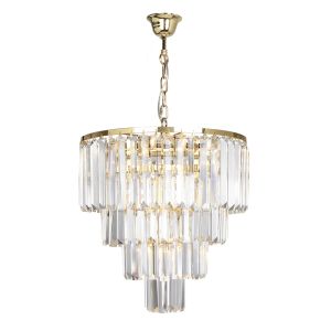 Design fönsterlampa guld, Kajol