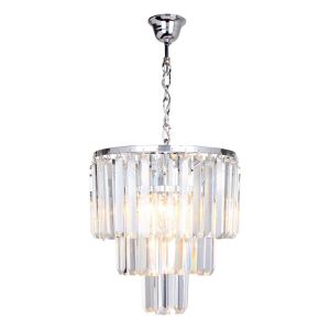 Design fönsterlampa krom, Kajol