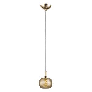 Design fönsterlampa guld, Krystel