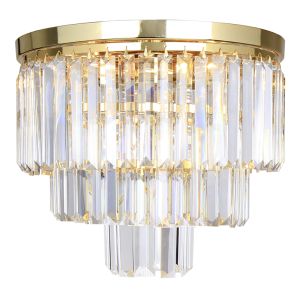 Design taklampa guld, Kajol