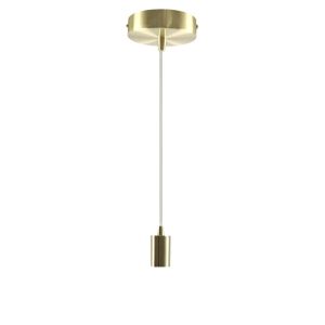 Aluminium fönsterlampa utan skärm guld, Rika