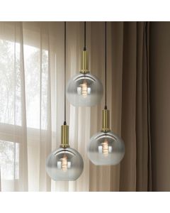Design fönsterlampa grå, Emerson