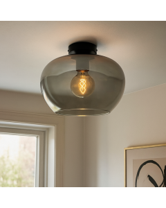 Design taklampa grå, Vidro