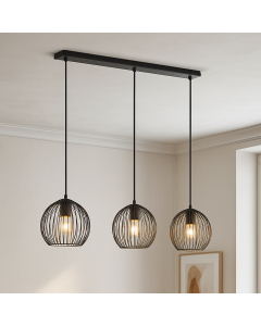 Industri fönsterlampa svart, Wiro