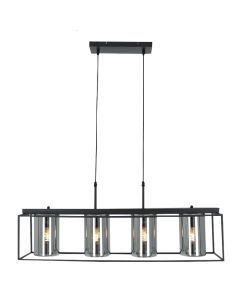 Modern fönsterlampa svart, Jessa