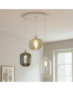 Design fönsterlampa transparent, Mannus