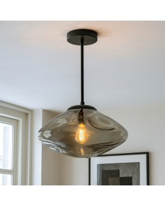 Design taklampa grå, Evita