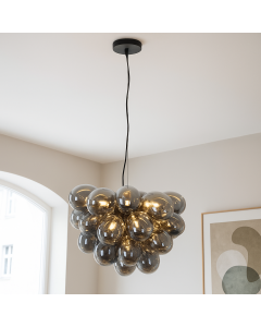 Design fönsterlampa grå, Cyril
