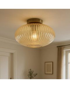 Design plafond bärnstensfärgad, Charlois