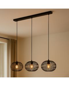 Industri fönsterlampa svart, Lieve