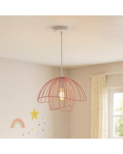 Modern fönsterlampa rosa, Jolien
