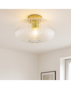 Design taklampa transparent, Charlois