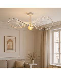 Modern taklampa vit, Jolinda