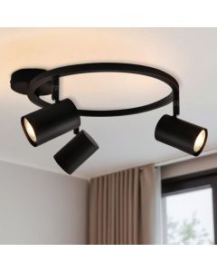 Modern spotlight tak svart, Elena