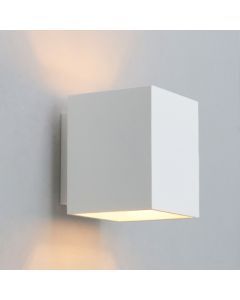 Modern up down vägglampa vit, Dalila