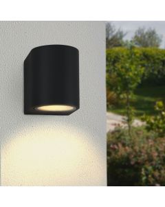 Modern utelampa svart, Corina, IP44