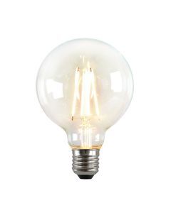 Olucia E27 LED lampa George, G95, 4W, 2700K