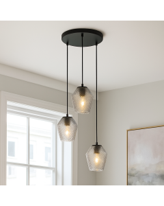 Modern fönsterlampa transparent, Nanko