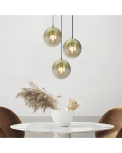 Design fönsterlampa bärnstensfärgad, Nalini