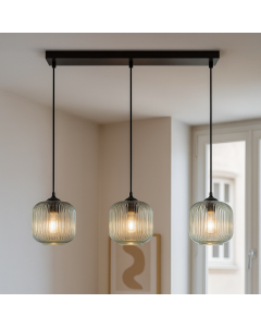 Design fönsterlampa grön, Charlois