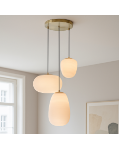 Modern fönsterlampa vit, Davide