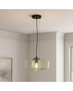 Design fönsterlampa grön, Sevda