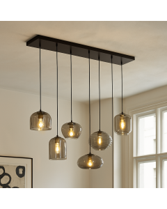 Modern fönsterlampa grå, Caia