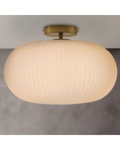 Design taklampa badrum vit, Elliot, IP44