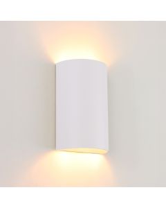 Modern vägglampa vit, Perry