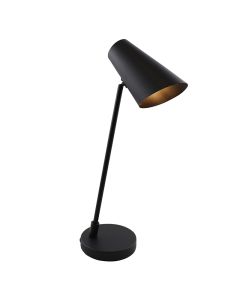 Modern bordslampa svart, Taro, med brytare